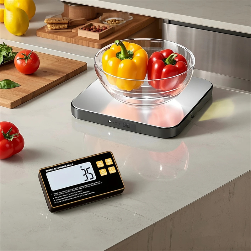 Meal Prep List - Wireless Kitchen Scale with Remote Display