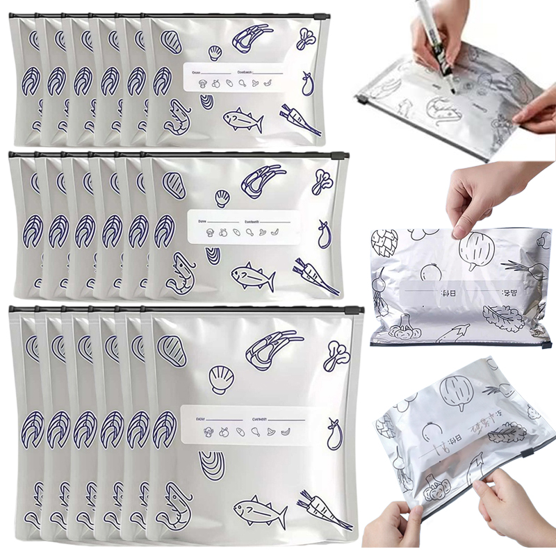 Meal Prep List - Bulk 48 Units Silver Kitchen Storage