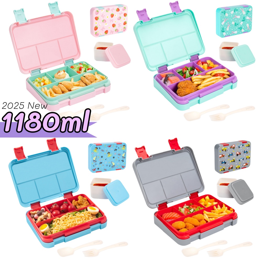 Meal Prep List - 40oz Cartoon Pattern Bento Lunch Box