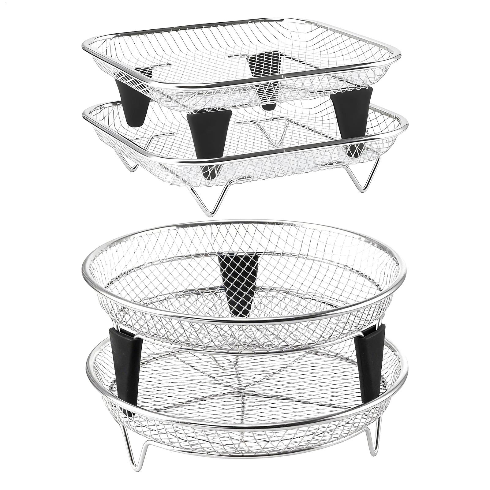 Air Fryer Basket Stainless Ste - Meal Prep List ulasan dan harga