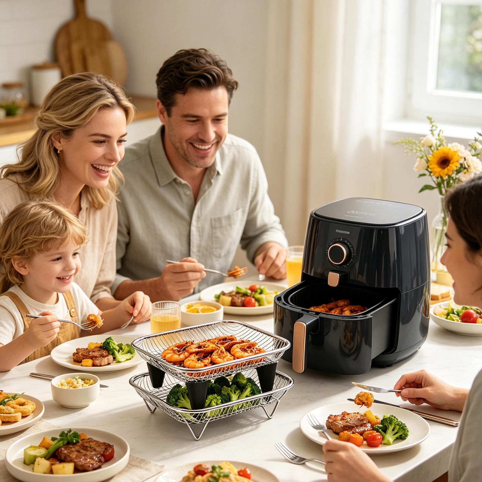 Air Fryer Basket Stainless Ste - Meal Prep List ulasan dan harga