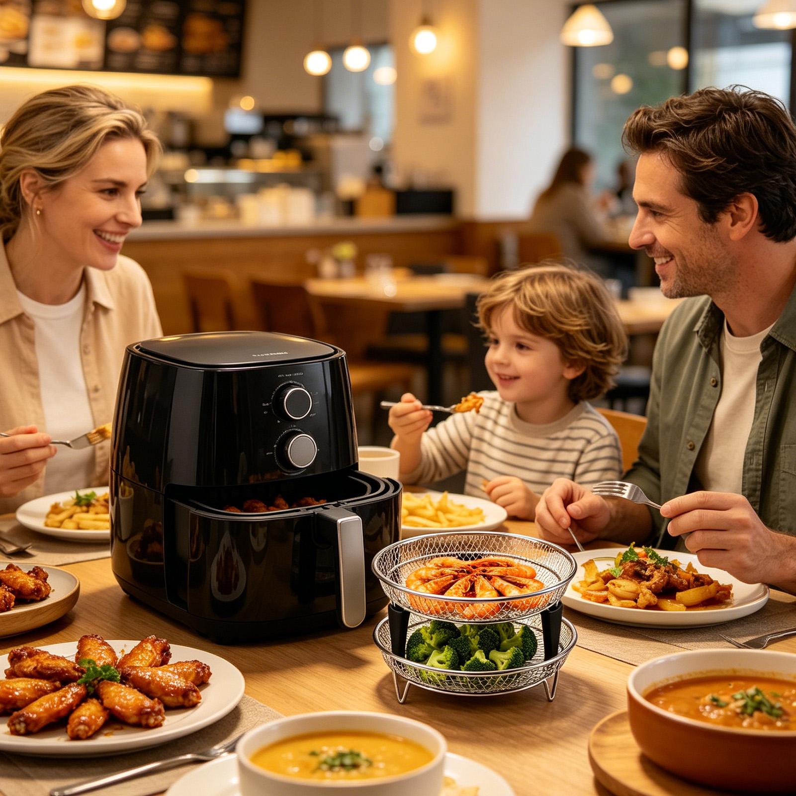 Air Fryer Basket Stainless Ste - Meal Prep List ulasan dan harga