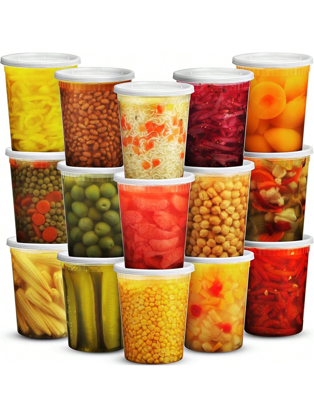 24Pack 32oz Deli Containers wi - Meal Prep List ulasan dan harga