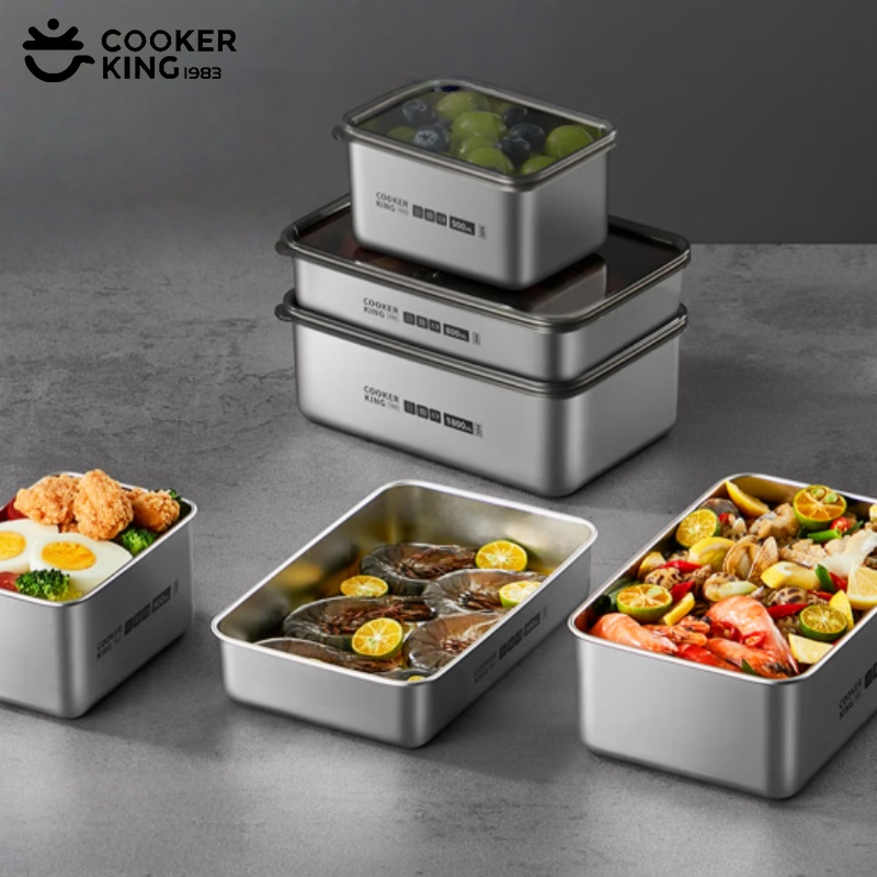 COOKER KING Stainless Steel Fr - Stainless Bento Box ulasan dan harga