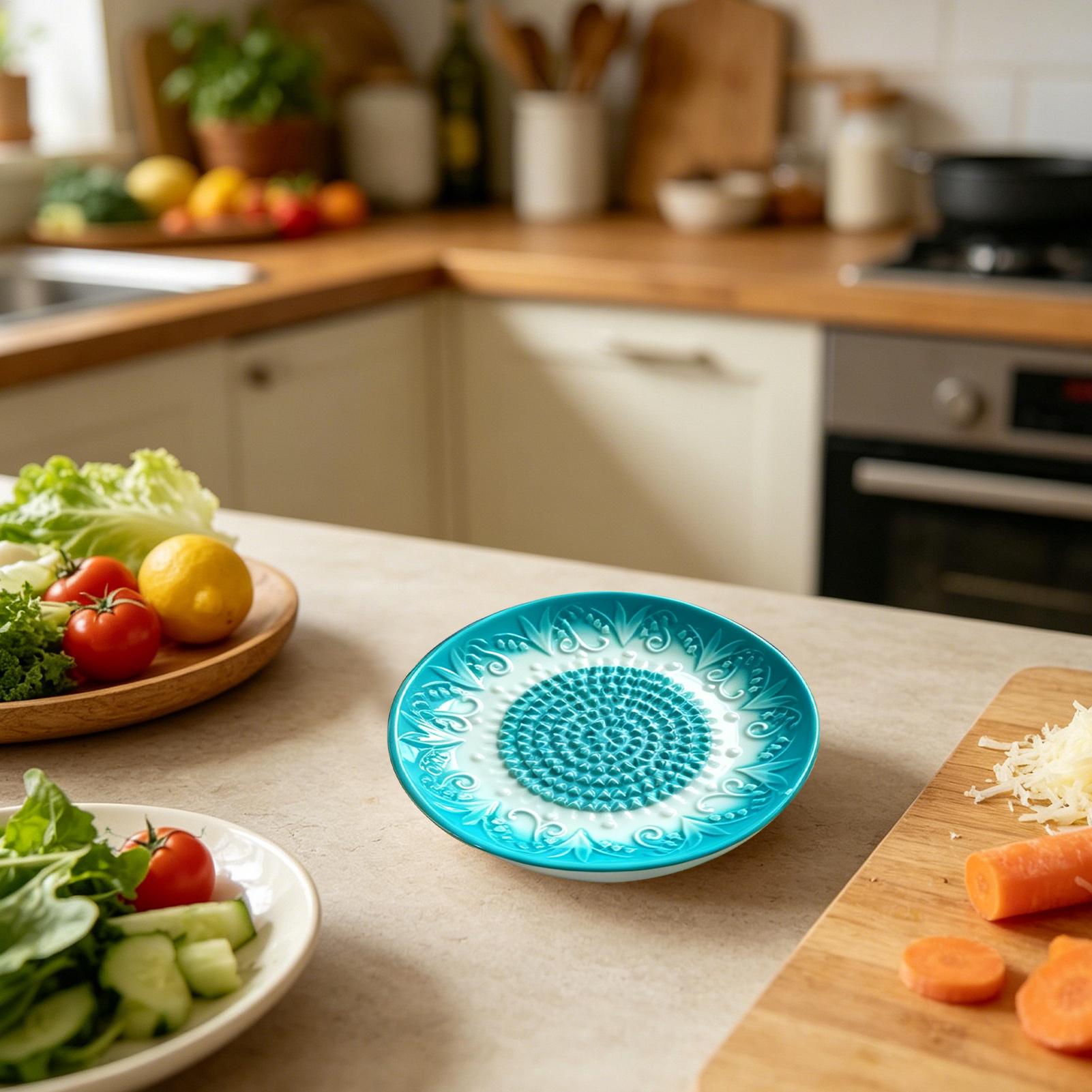 Ceramic Garlic Grater Plate Em - Meal Prep Manual ulasan dan harga