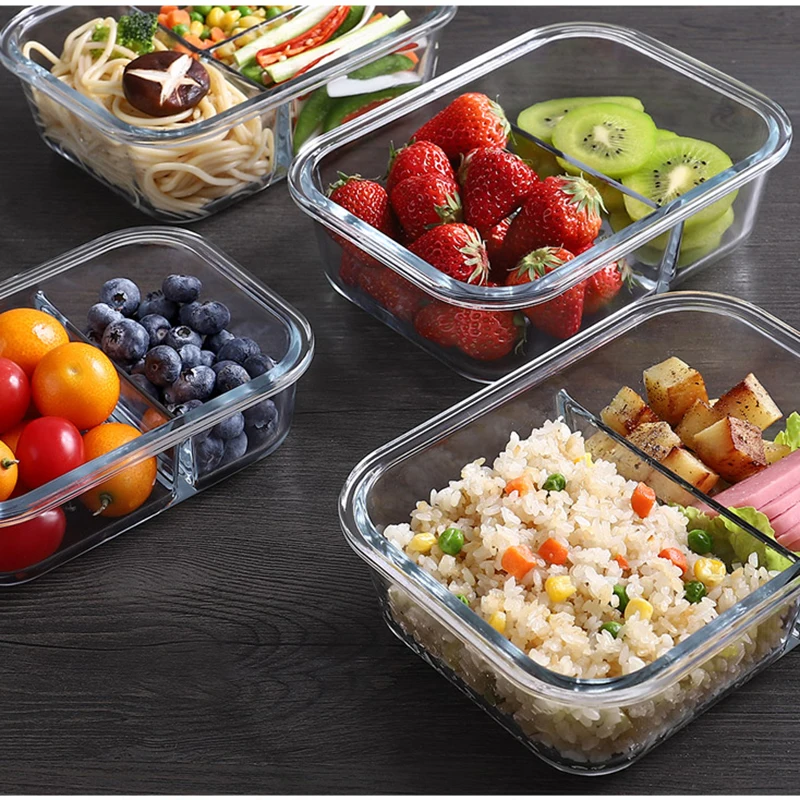 Glass Lunch Box Sealed Fresh-K - Meal Prep Glass Containers Oven Safe ulasan dan harga