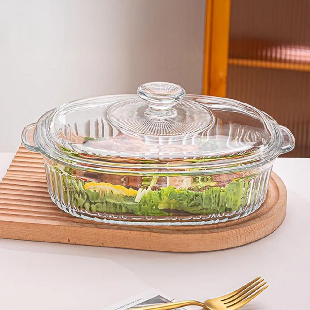 Microwave Safe Baking Pan Heat - Meal Prep Glass Containers Oven Safe ulasan dan harga