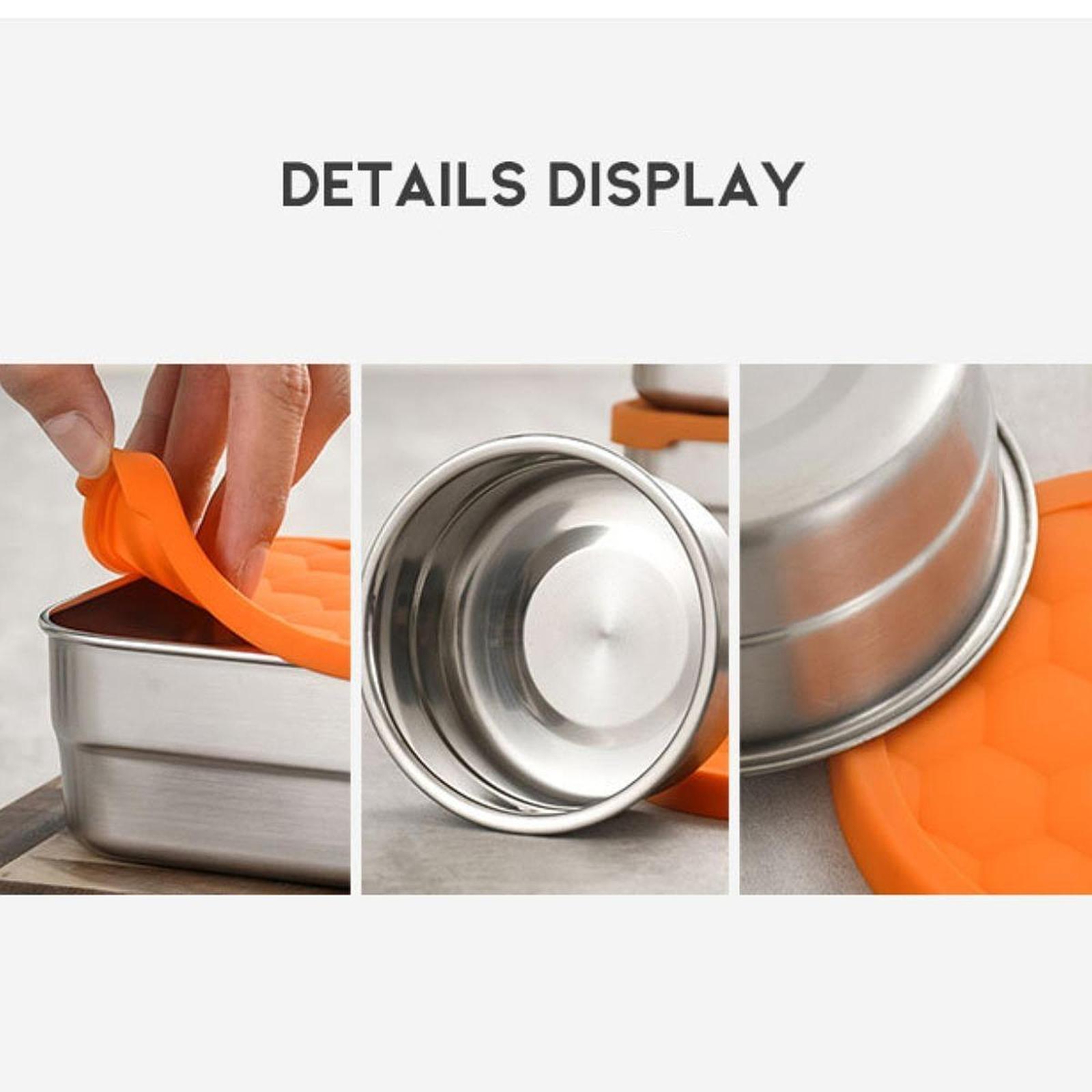 Stainless Steel Food Container - Meal Prep For Office ulasan dan harga