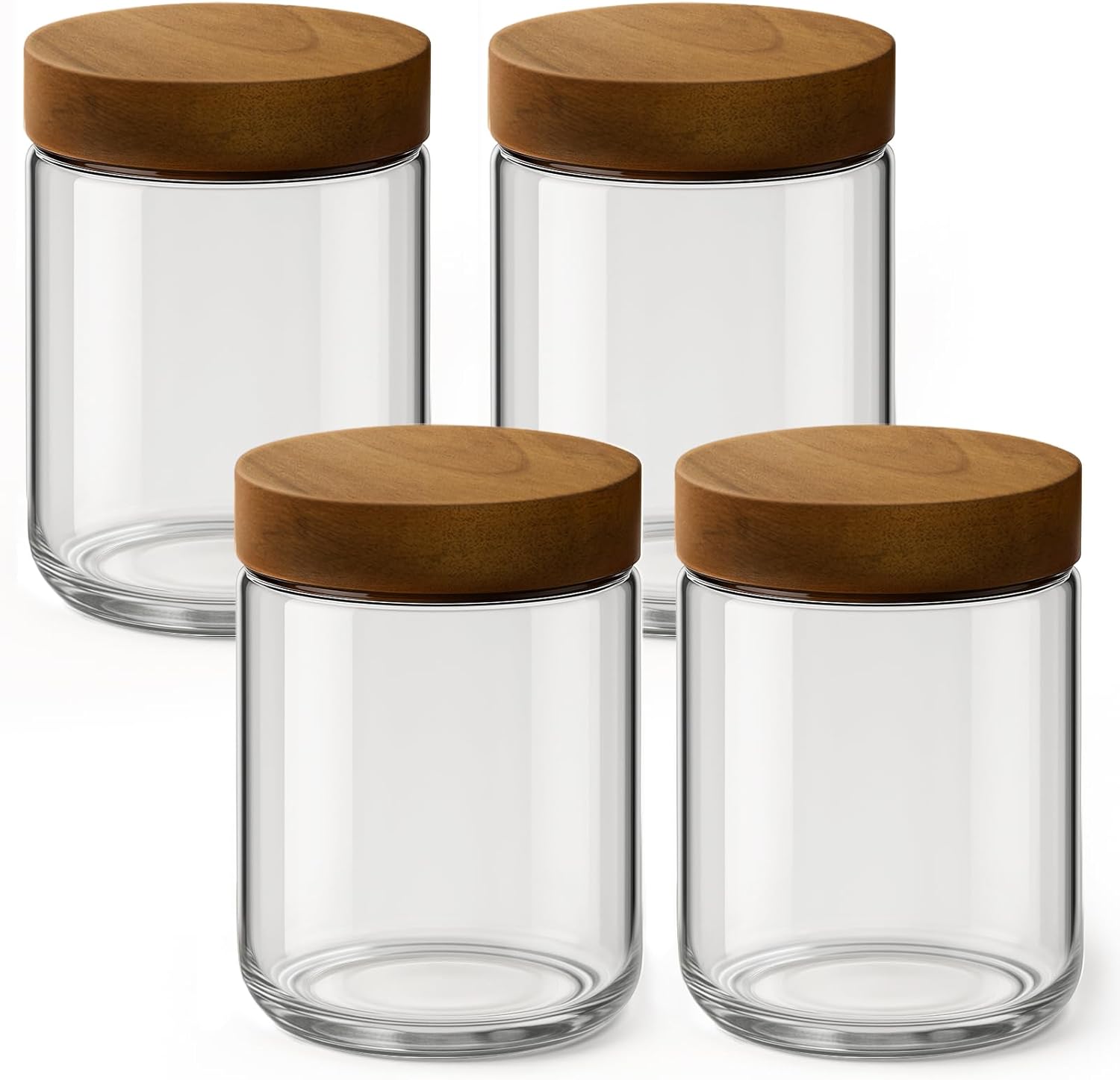 16oz 4 Pack Overnight Oats Con - Meal Prep Jars With Lids ulasan dan harga