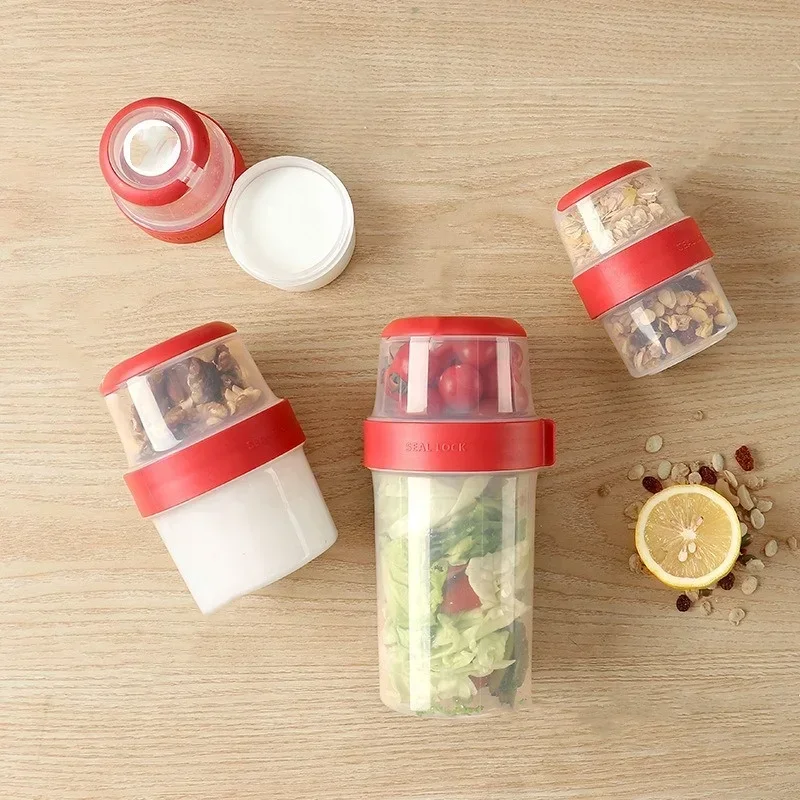 Double-layer Sealed Compartmen - Meal Prep Yogurt Containers ulasan dan harga