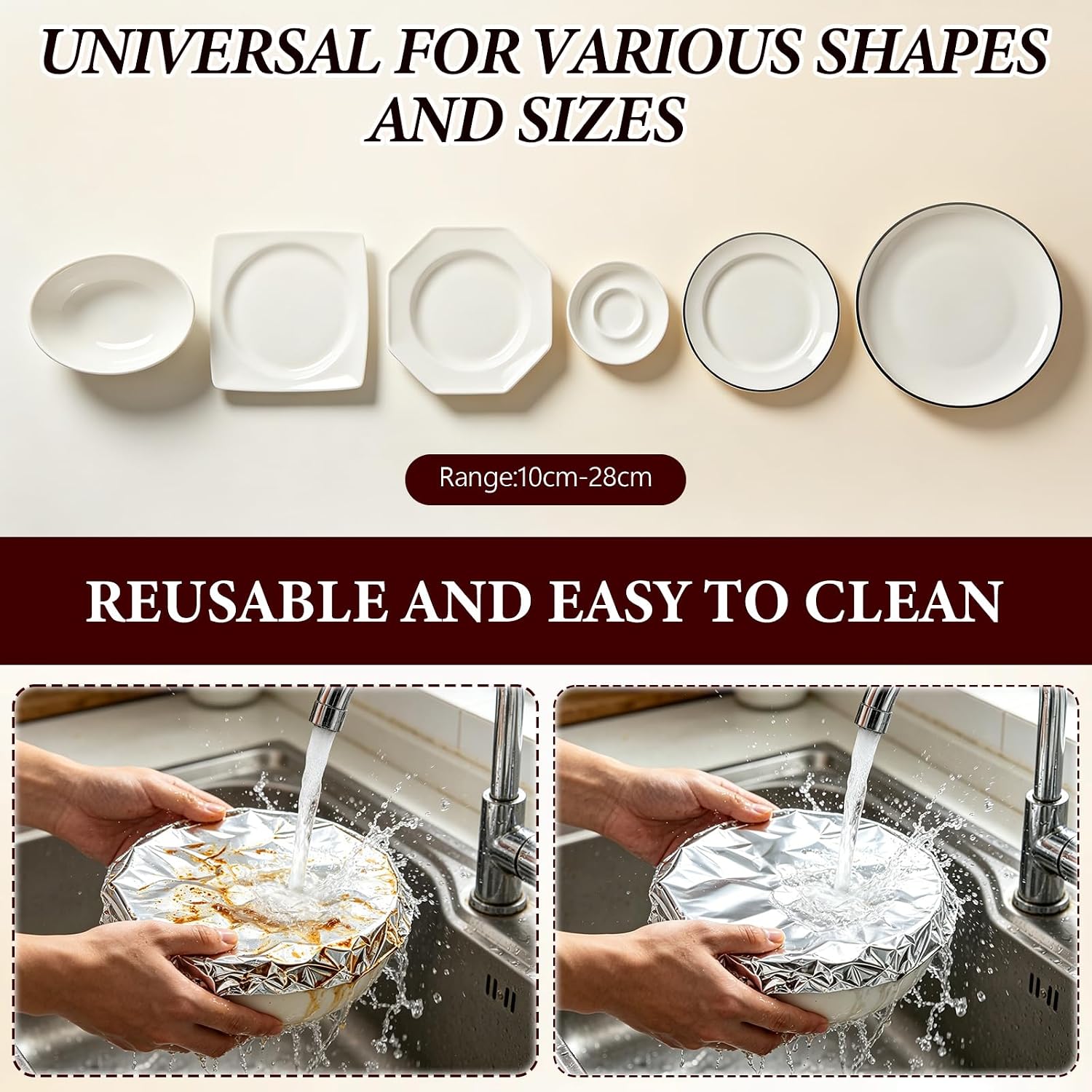 Reusable Aluminum Foil Food Co - Meal Prep List ulasan dan harga