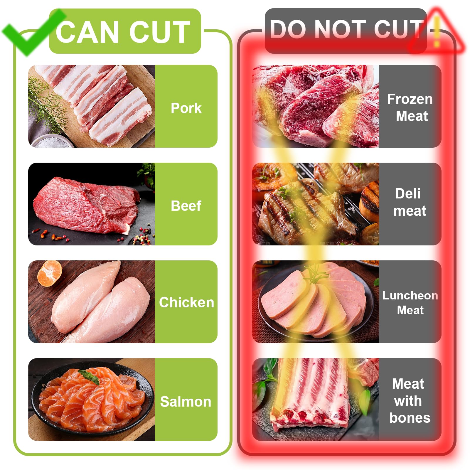Fresh Meat Slicer Manual Cutte - Meal Prep Manual ulasan dan harga