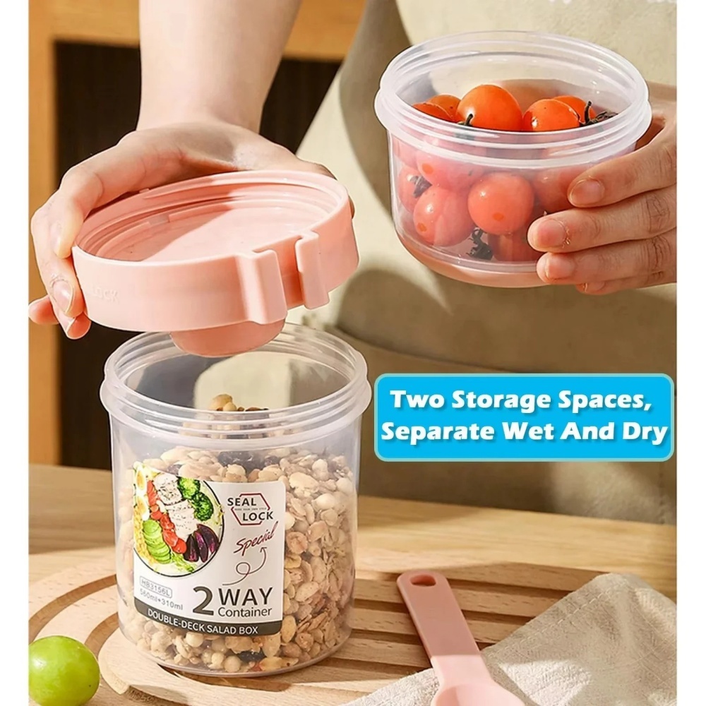 Portable Salad Cup Breakfast C - Meal Prep Yogurt Containers ulasan dan harga