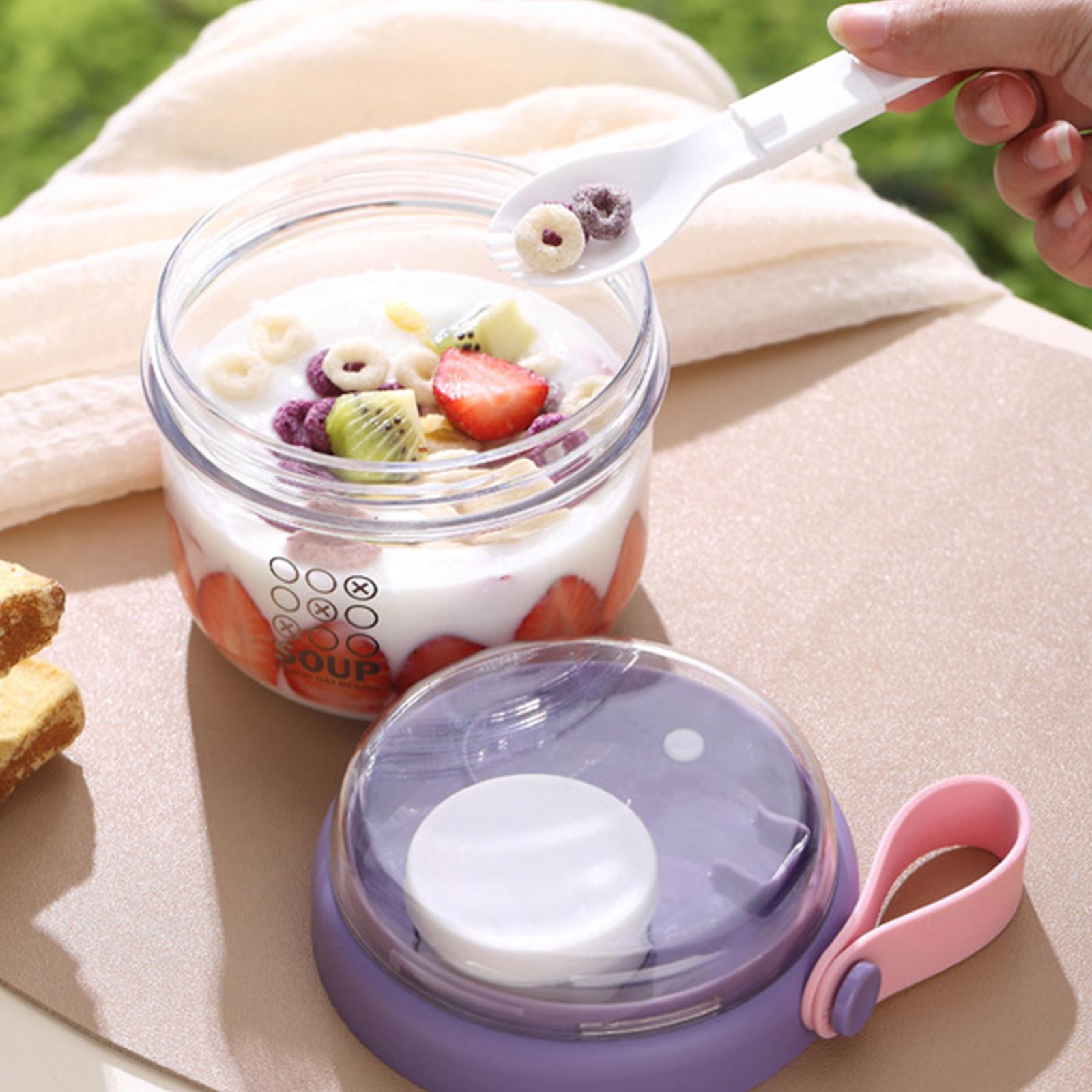 Meal Prep Salad Cup with Lid S - Meal Prep Yogurt Containers ulasan dan harga