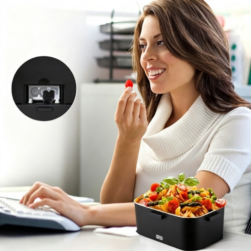 Electric Heated Lunch Box 110V - Stainless Bento Box ulasan dan harga