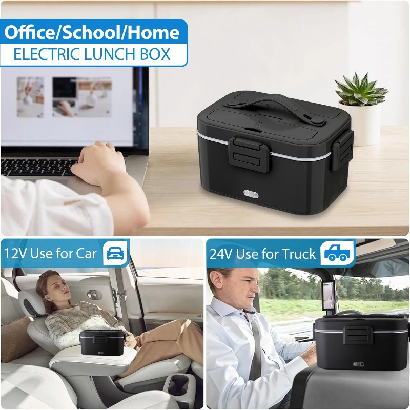 Electric Heated Lunch Box 110V - Stainless Bento Box ulasan dan harga
