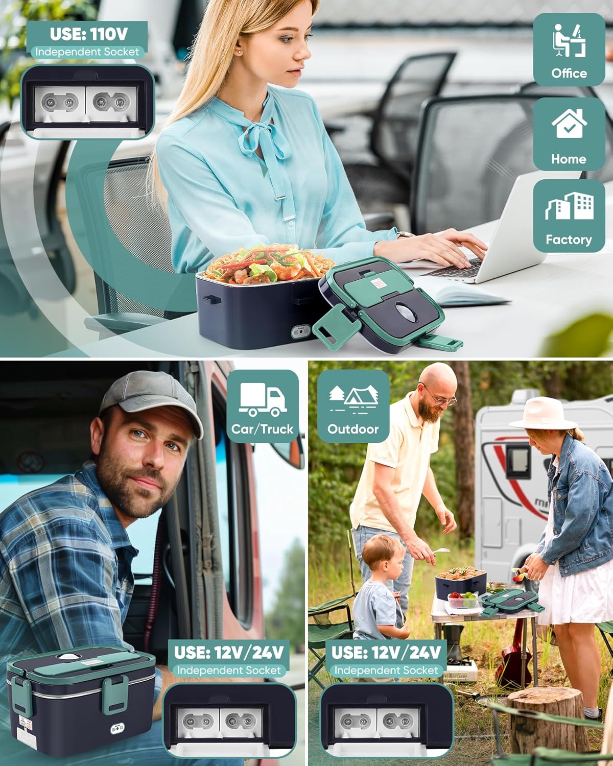 2025 New Non-Water-Filling Car - Stainless Bento Box ulasan dan harga
