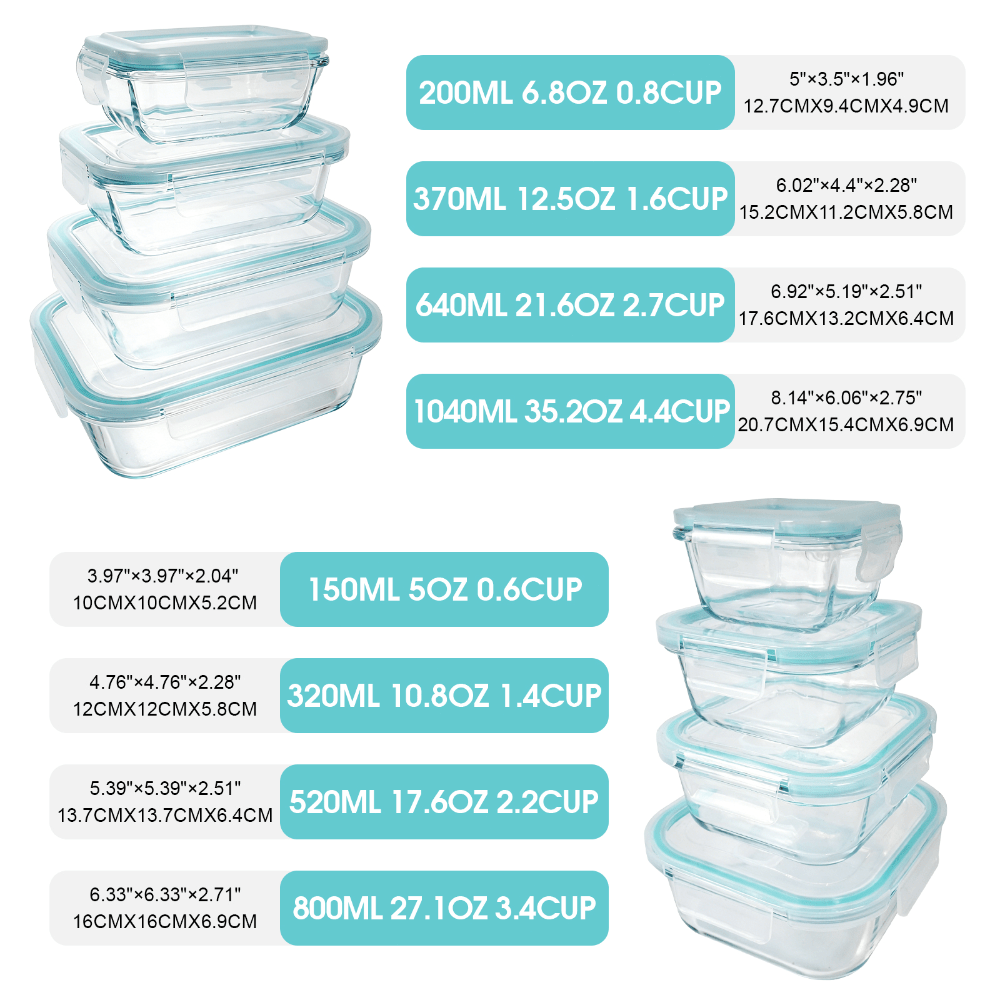 Glass Food Storage Containers  - Meal Prep Oven Safe Containers ulasan dan harga