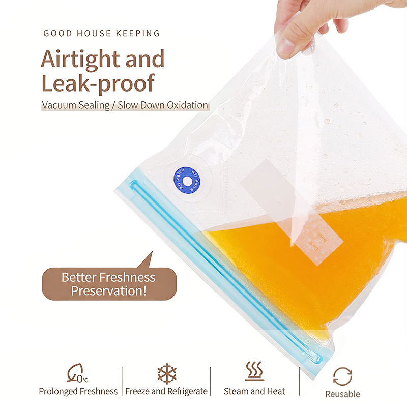 1PC Reusable Vacuum Sealer Bag - Meal Prep Fit ulasan dan harga