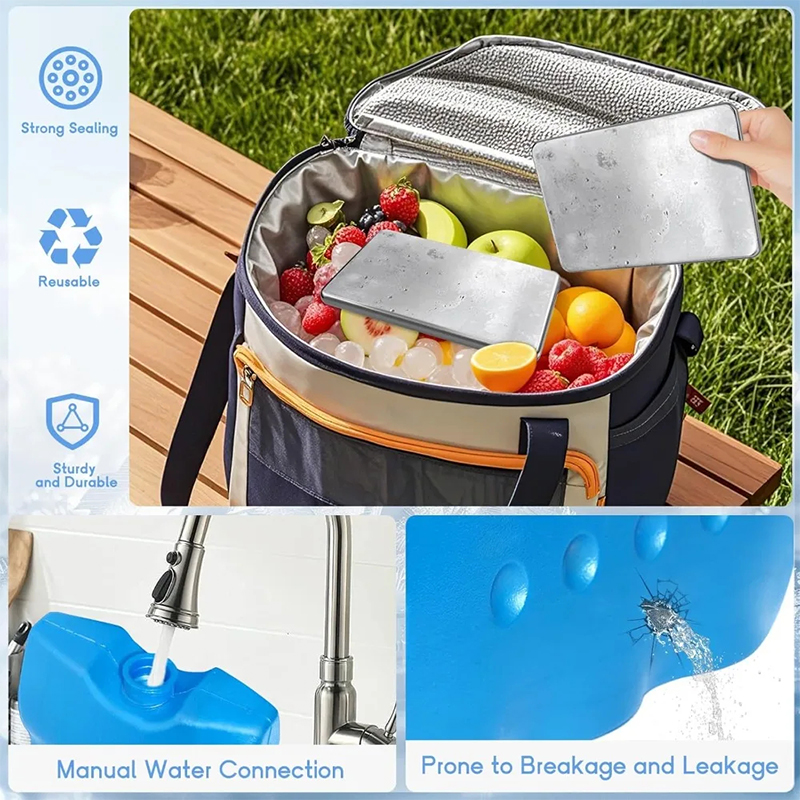 Ice Packs For Lunch Boxes Reus - Stainless Bento Box ulasan dan harga