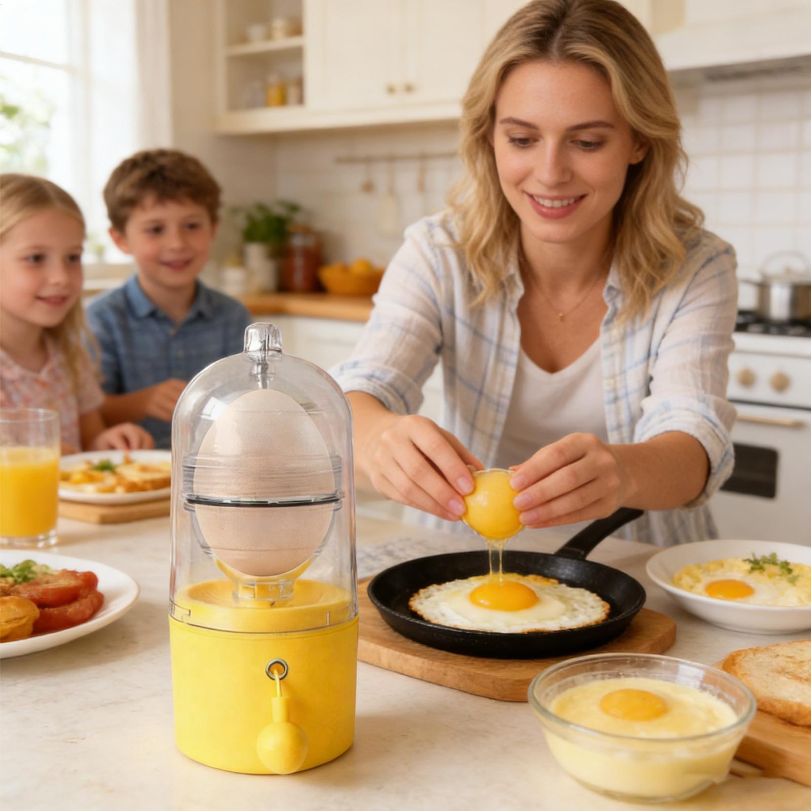 Egg Yolk Mixer Spinner Hand Po - Meal Prep Manual ulasan dan harga
