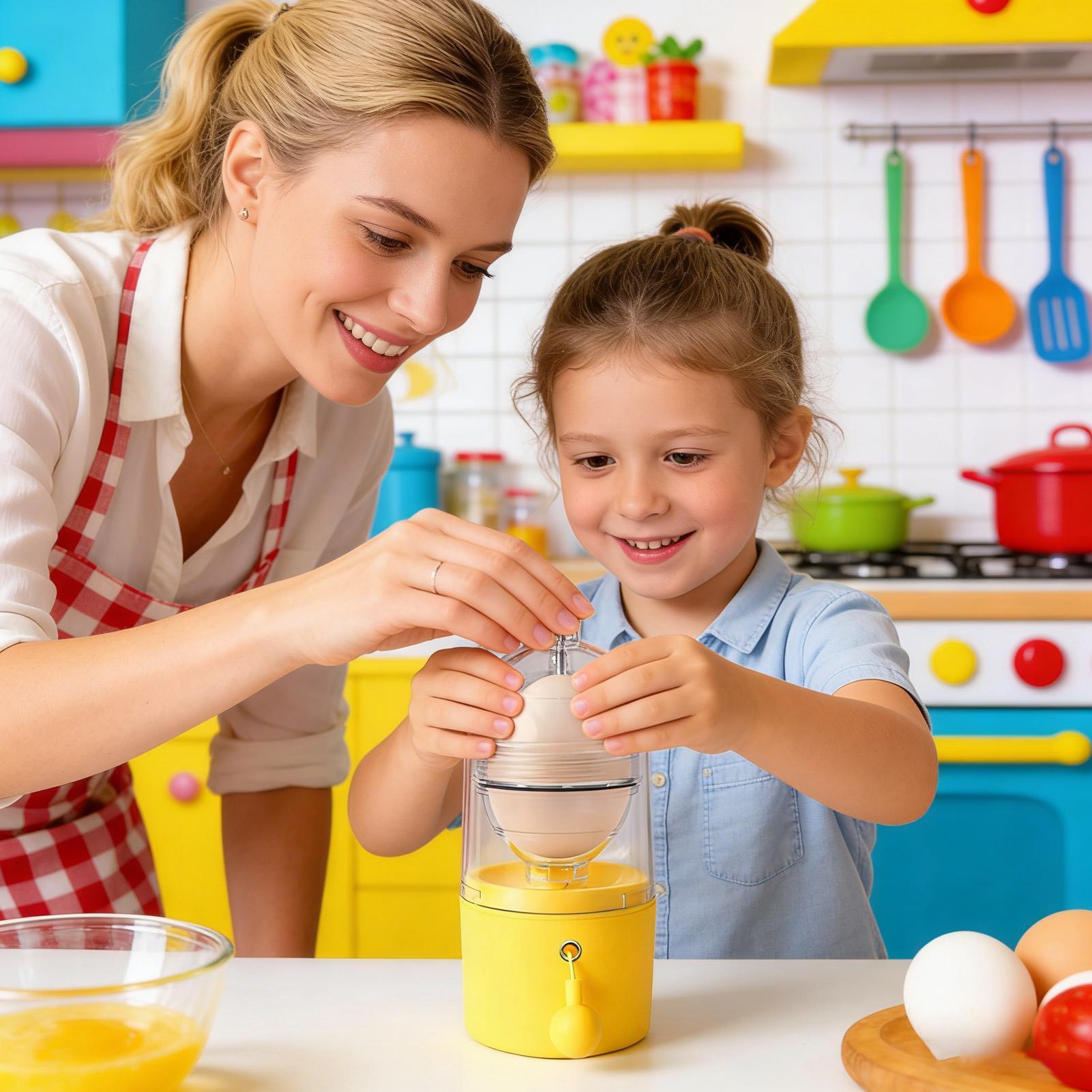 Egg Yolk Mixer Spinner Hand Po - Meal Prep Manual ulasan dan harga