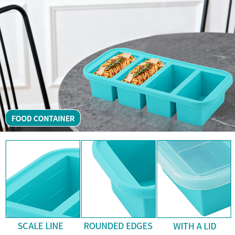 2 or 3-piece Silicone Freezer  - Meal Prep List ulasan dan harga