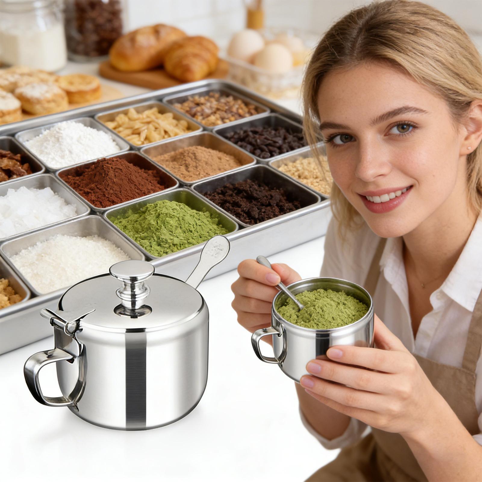 Seasoning Container Counter St - Meal Prep Jars With Lids ulasan dan harga