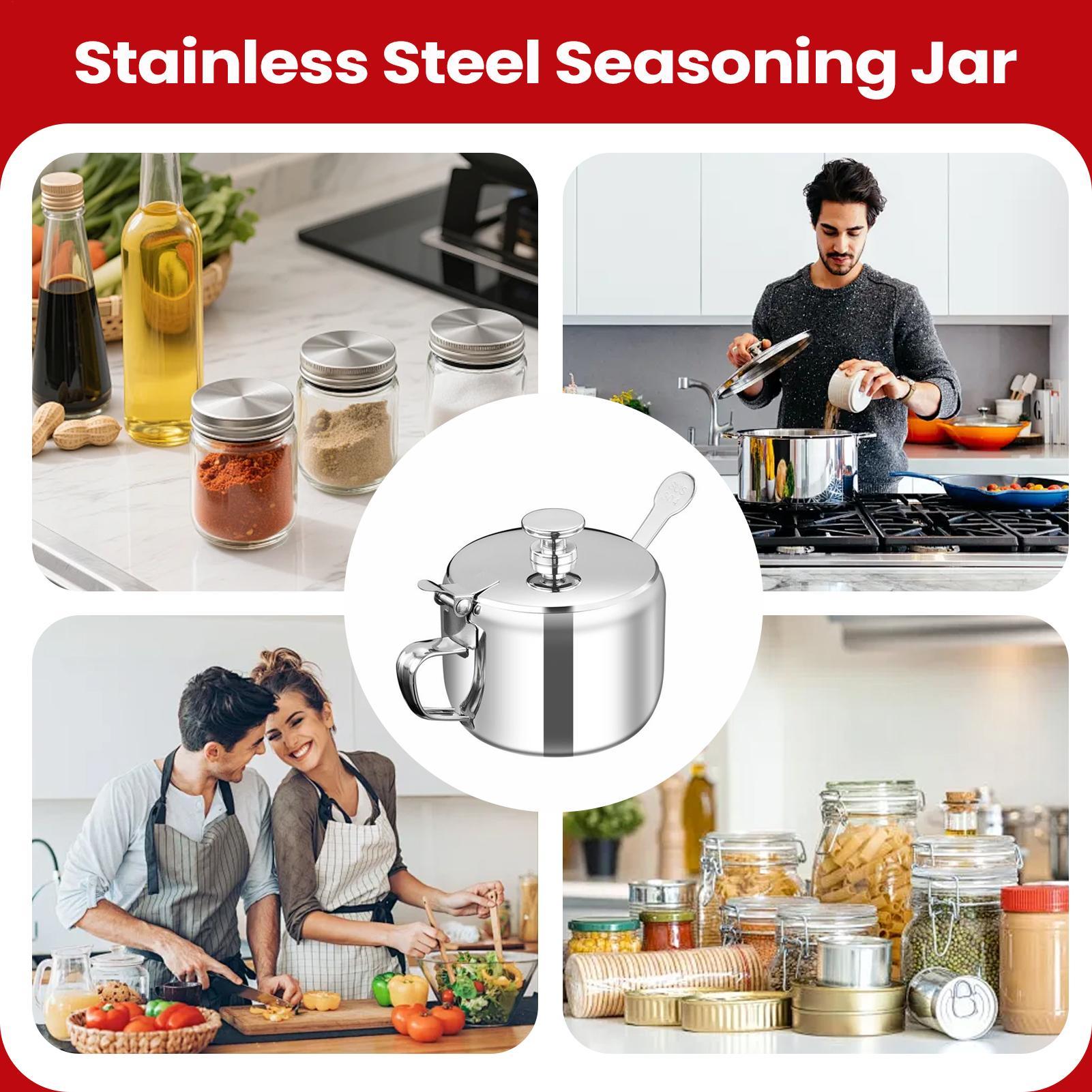 Seasoning Container Counter St - Meal Prep Jars With Lids ulasan dan harga