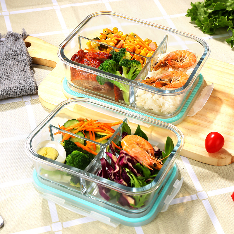 Glass Fresh-Keeping Box high B - Meal Prep Glass Containers Oven Safe ulasan dan harga