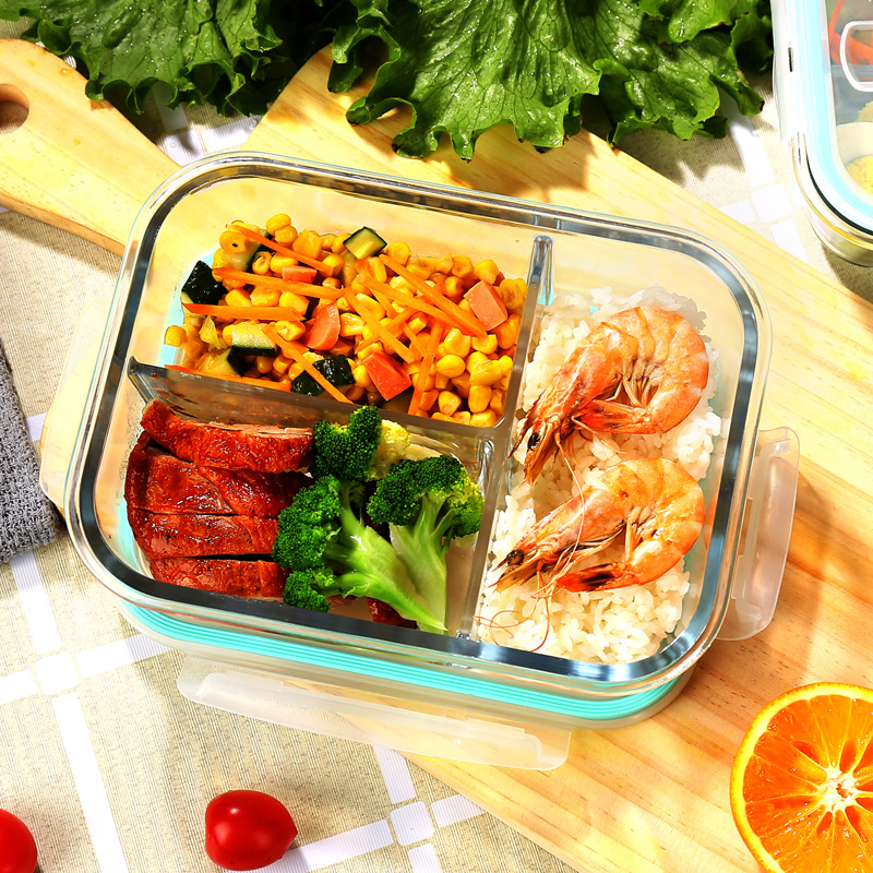 Glass Fresh-Keeping Box high B - Meal Prep Glass Containers Oven Safe ulasan dan harga