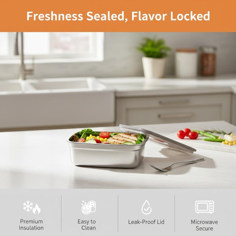 Stainless Steel Camping Lunch  - Stainless Bento Box ulasan dan harga