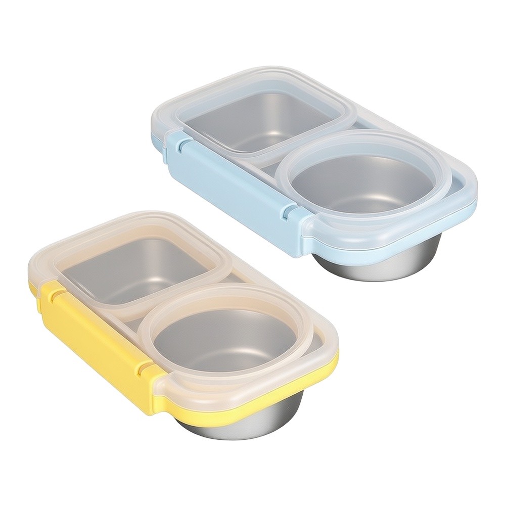 2 Pack 400ml Stainless Steel L - Meal Prep Gym ulasan dan harga