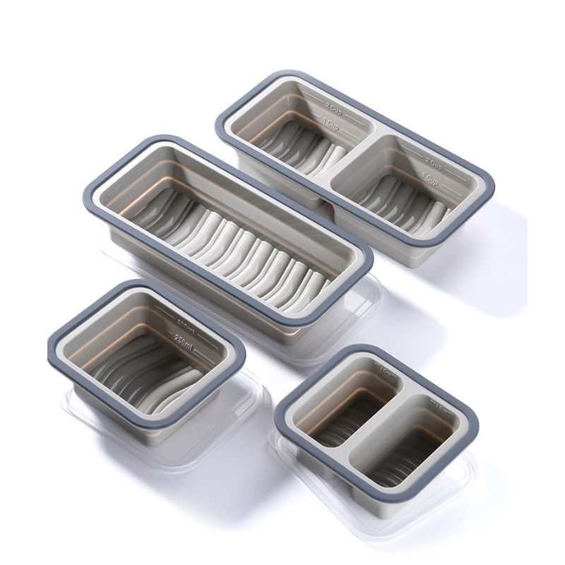 Silicone Freezer Molds Ice Cub - Meal Prep Oven Safe Containers ulasan dan harga