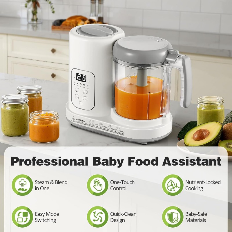 Baby Food Maker Steamer Blende - Meal Prep List ulasan dan harga
