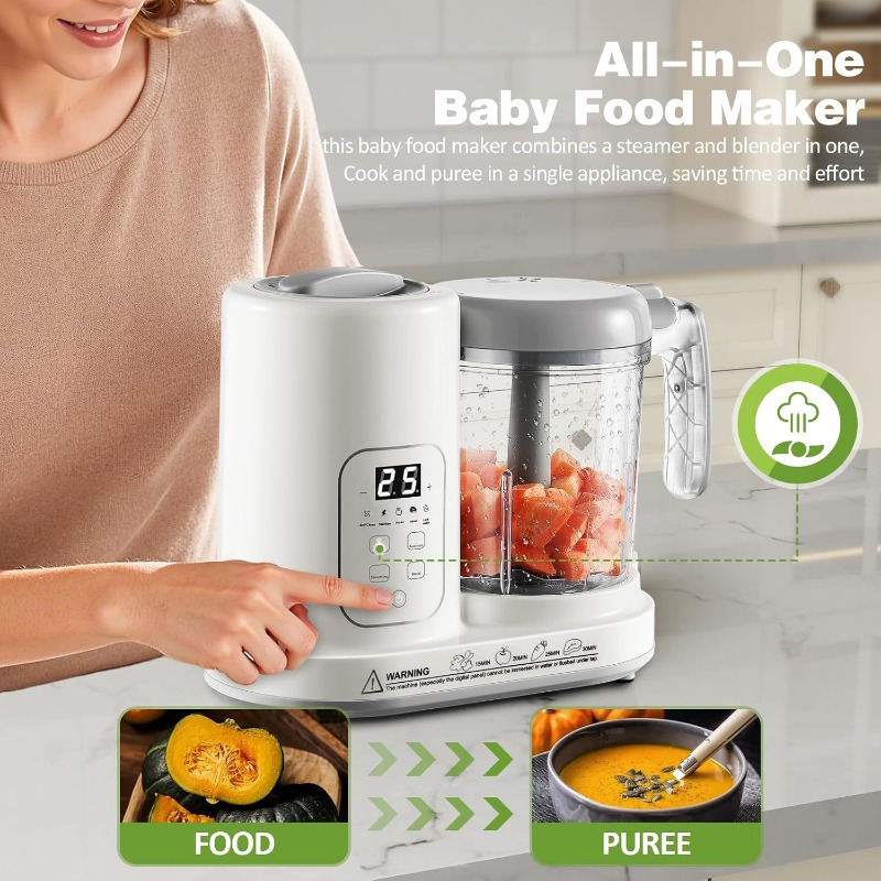 Baby Food Maker Steamer Blende - Meal Prep List ulasan dan harga