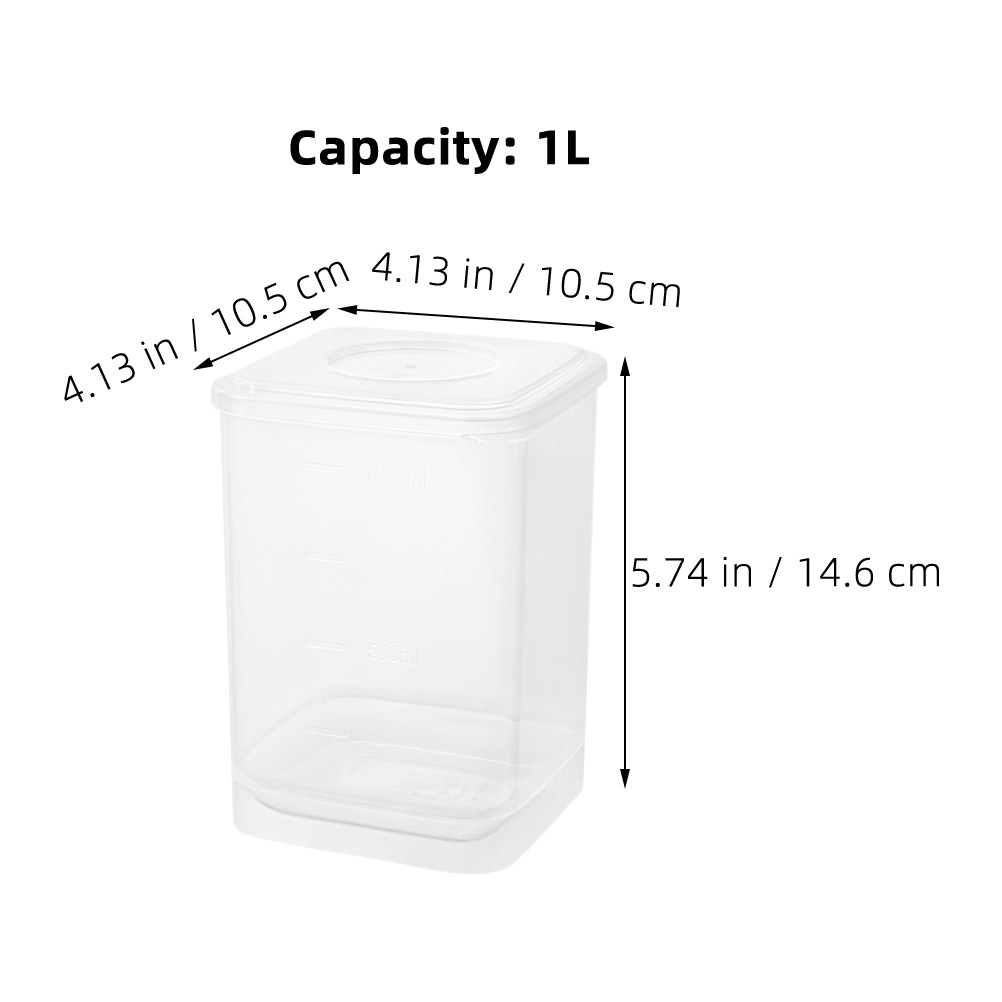 Plastic Clear Yogurt Storage B - Meal Prep Yogurt Containers ulasan dan harga