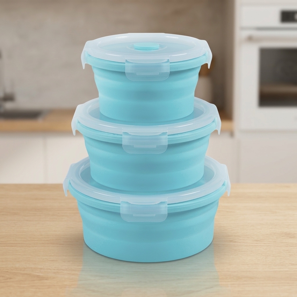 Elegant Lunch Boxes Collapsibl - Meal Prep For Office ulasan dan harga