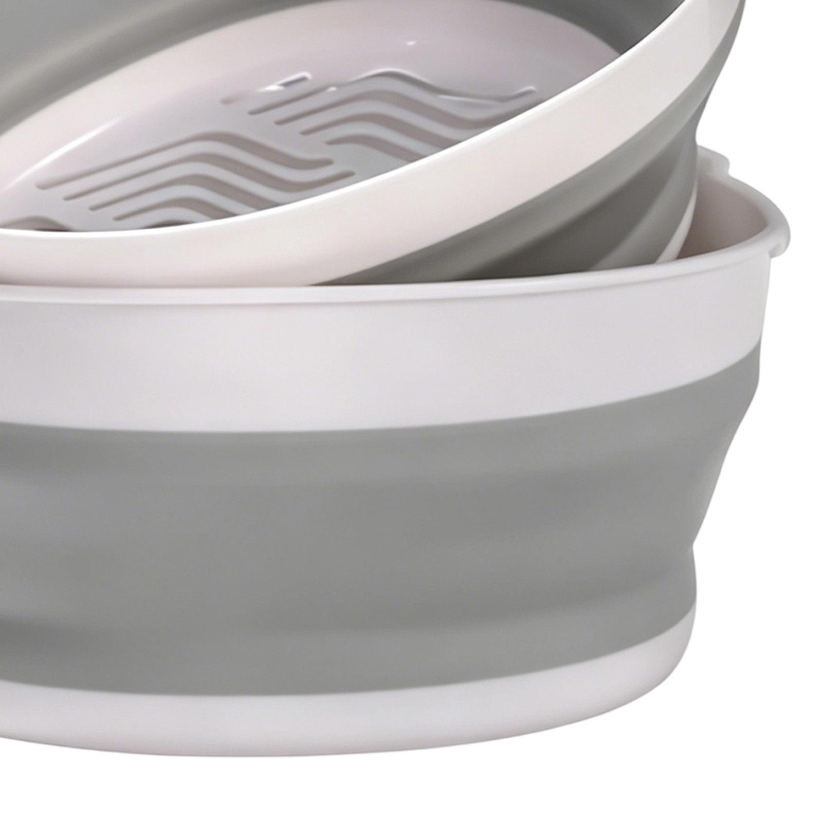 Foldable Strainer Double-Layer - Meal Prep For Office ulasan dan harga