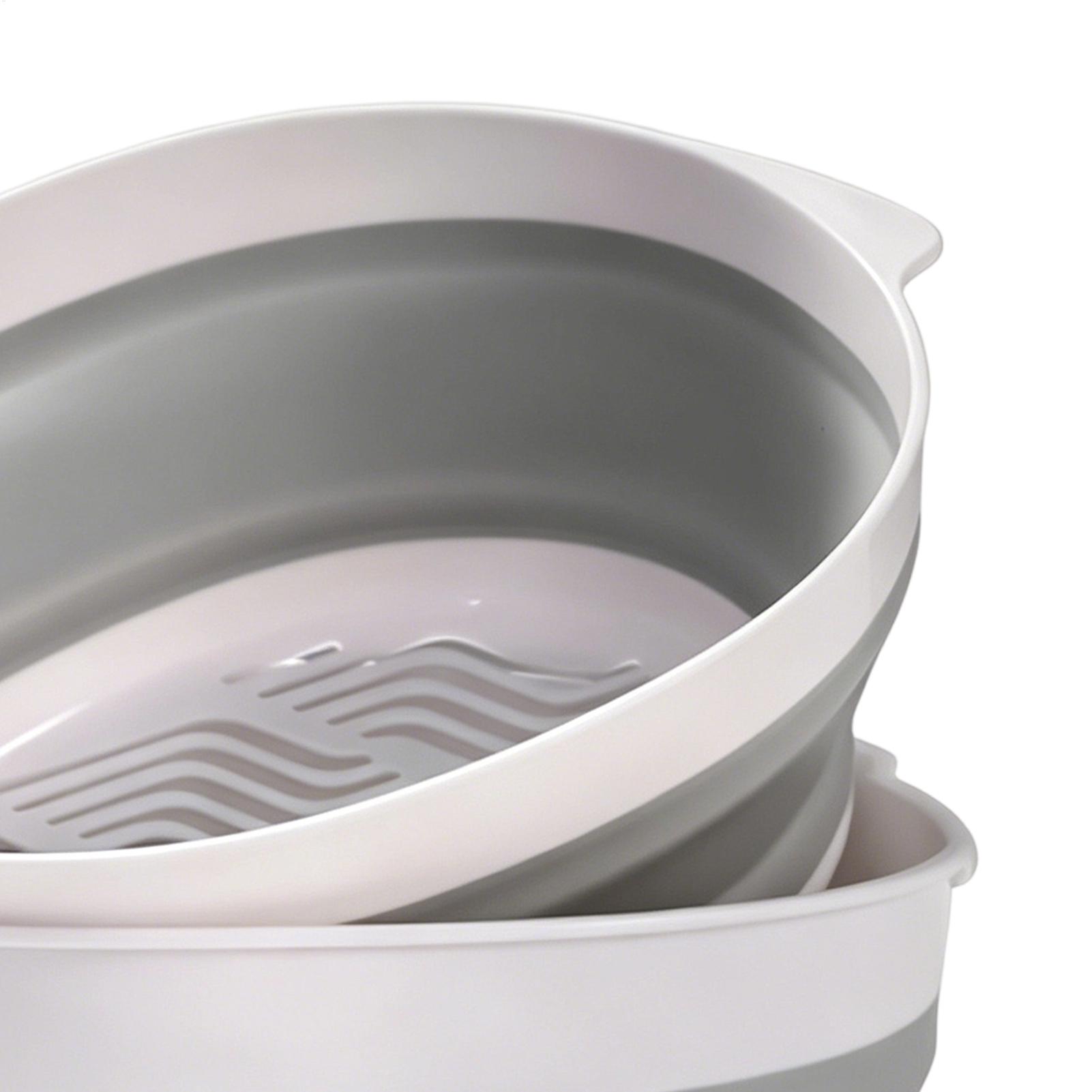 Foldable Strainer Double-Layer - Meal Prep For Office ulasan dan harga