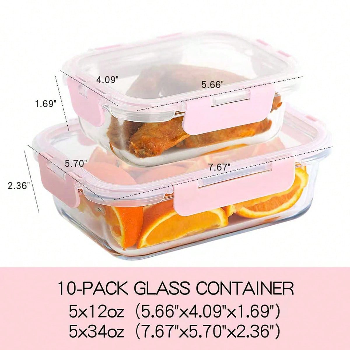10 Pack Glass Meal Prep Contai - Meal Prep Glass Containers Oven Safe ulasan dan harga