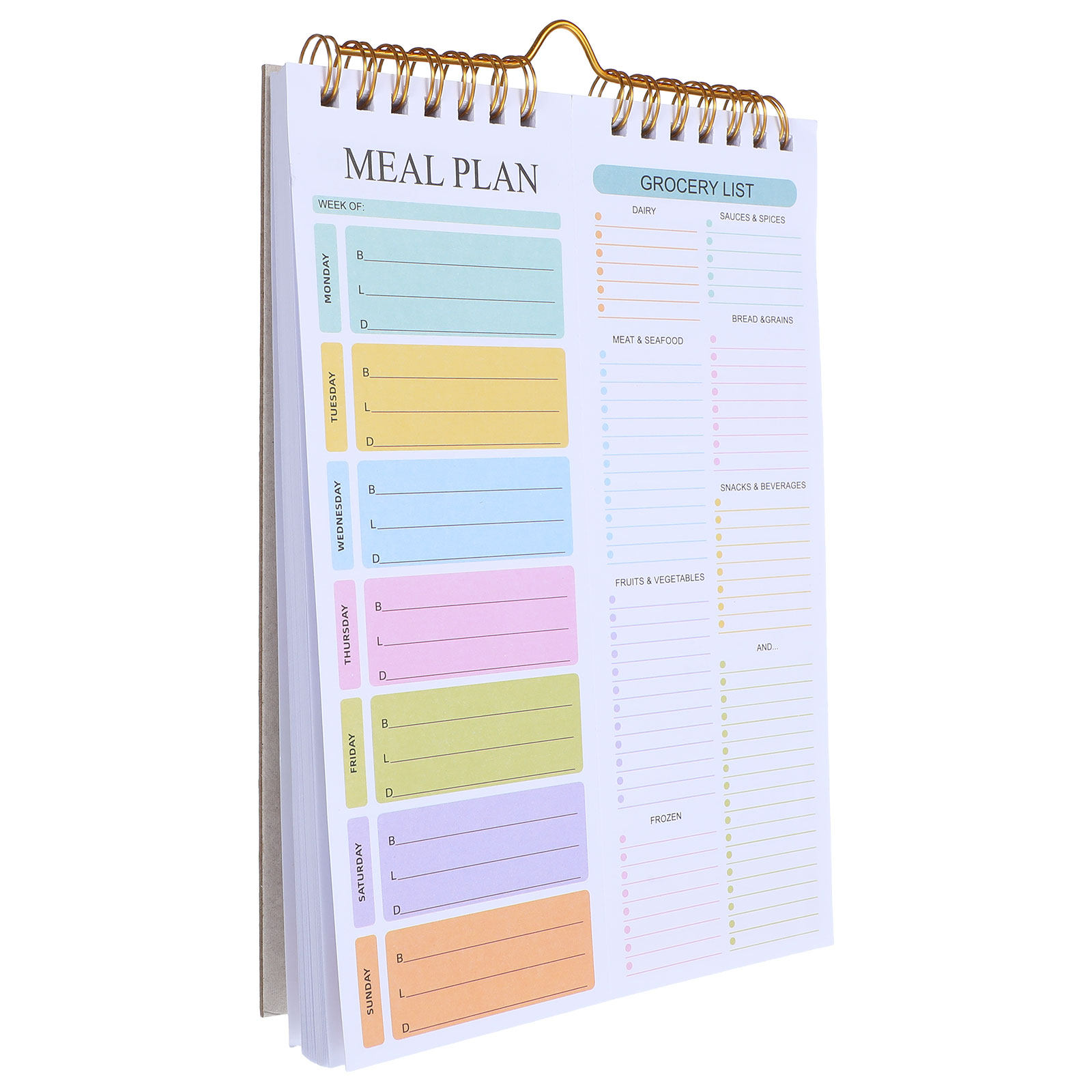 52Sheets Meal Planner Notebook - Meal Prep Grocery List ulasan dan harga