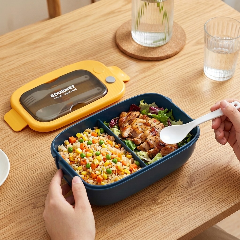 Microwavable Plastic Bento Box - Meal Prep List ulasan dan harga