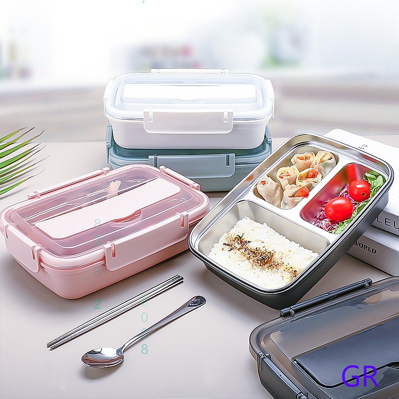 Cross-border Stock Student Ben - Stainless Bento Box ulasan dan harga