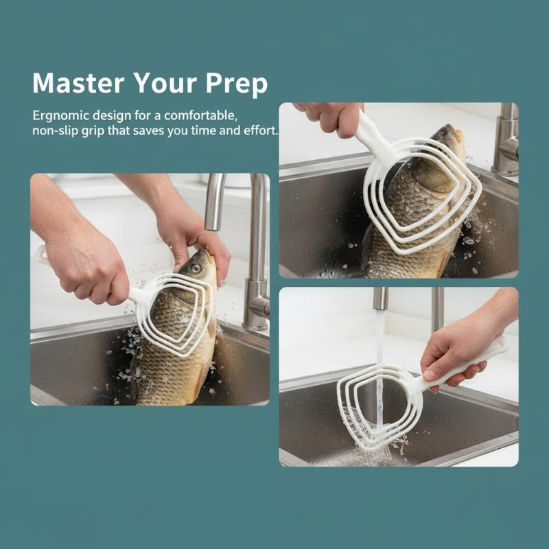 Manual Plastic Meat Scraper Fi - Meal Prep Manual ulasan dan harga