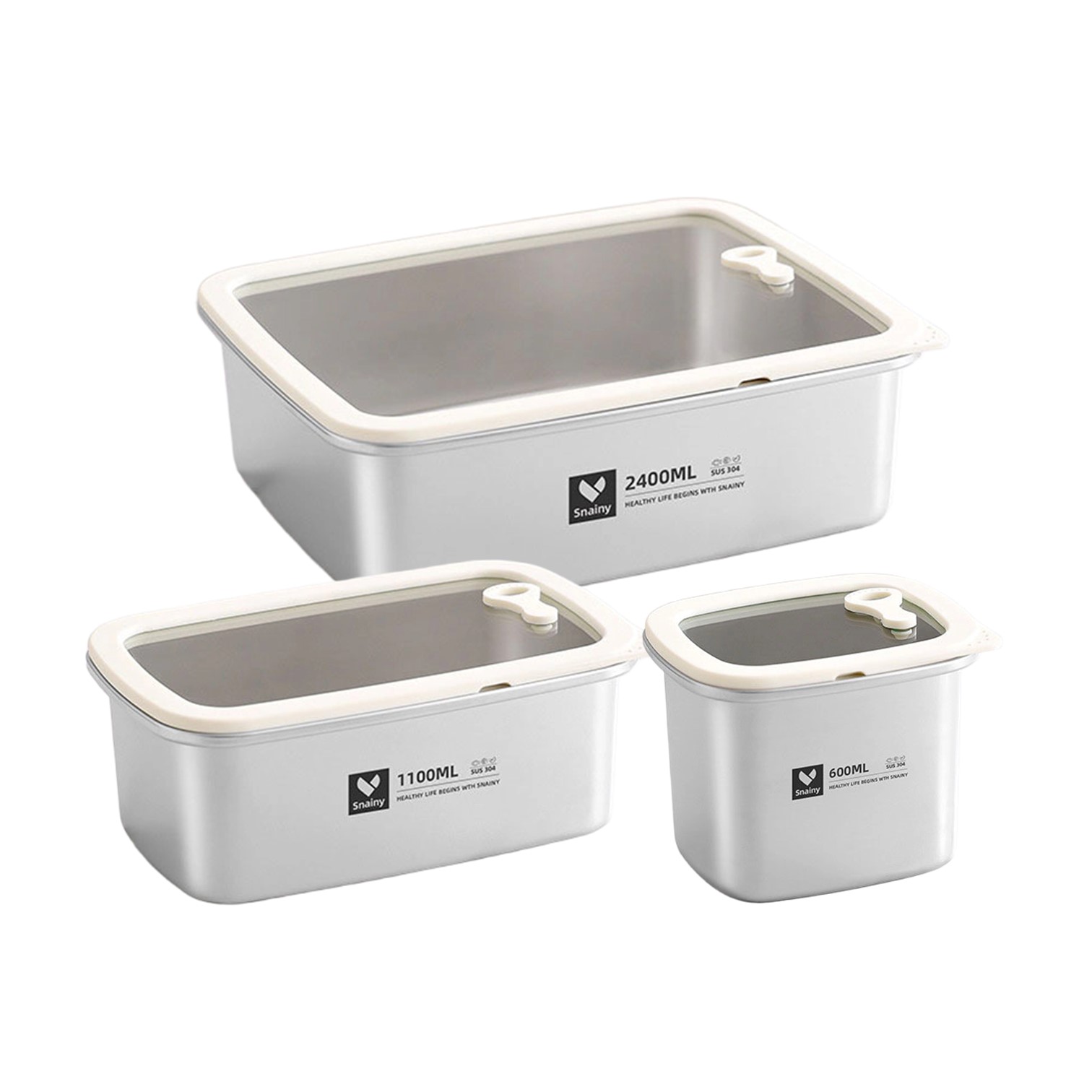 LFGB Certified Pure 304 Stainl - Stainless Bento Box ulasan dan harga