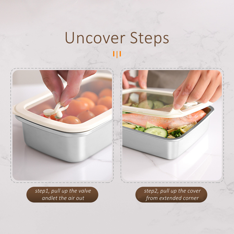 LFGB Certified Pure 304 Stainl - Stainless Bento Box ulasan dan harga