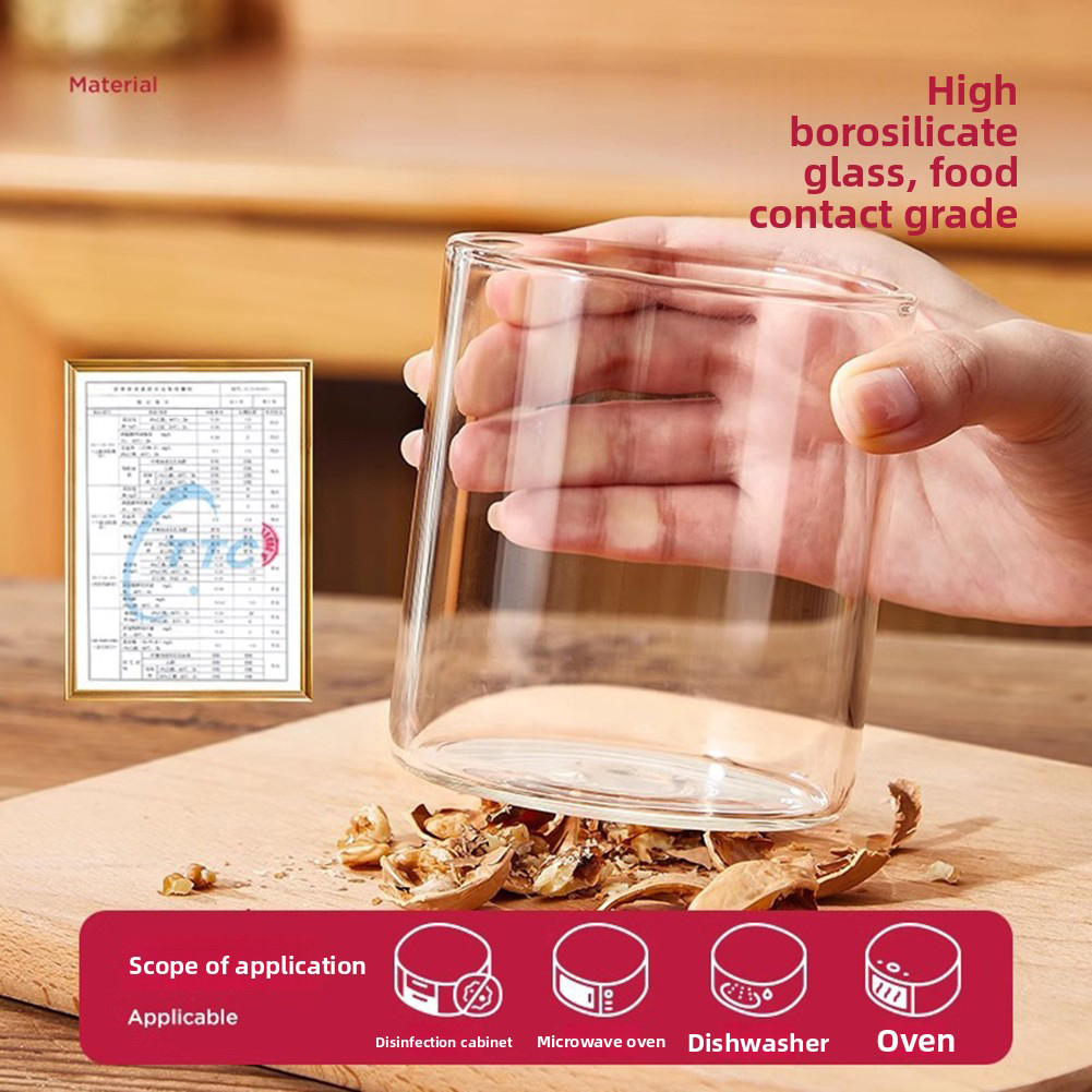Clear Glass Jars Bone Broth Fr - Meal Prep Oven Safe Containers ulasan dan harga