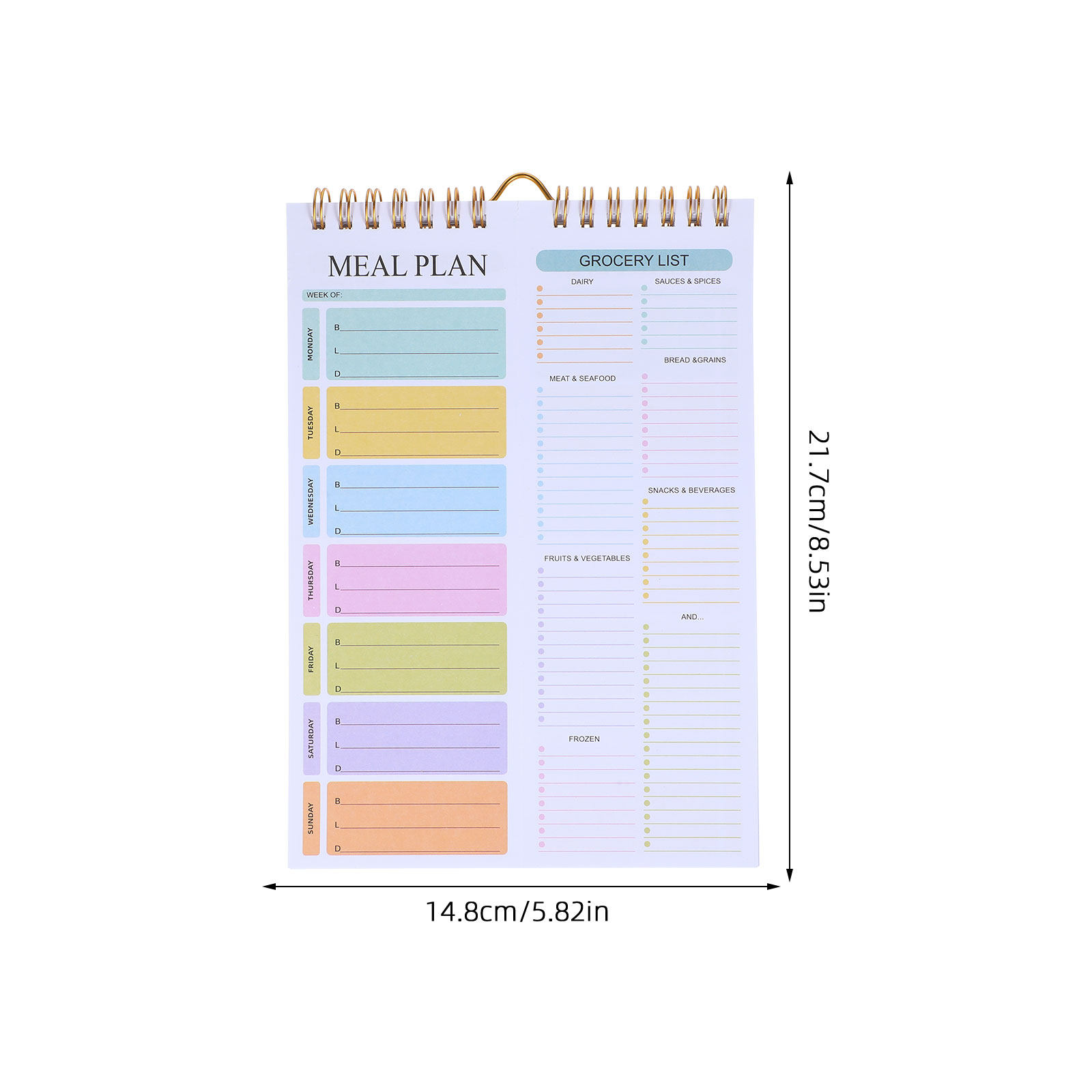 52Sheets Weekly Meal Planner N - Meal Prep Grocery List ulasan dan harga