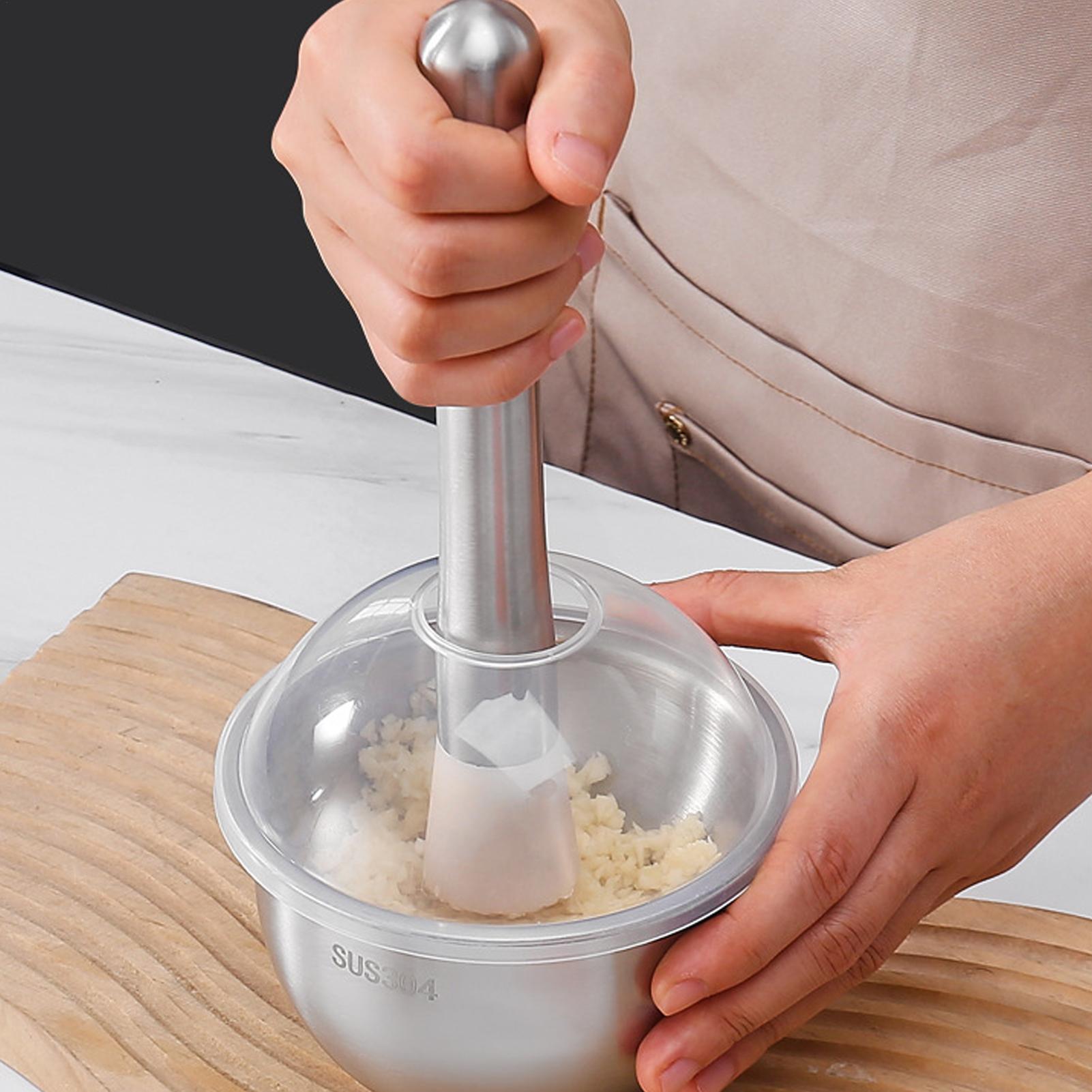 Garlic Mincer Tool Manual Food - Meal Prep Manual ulasan dan harga